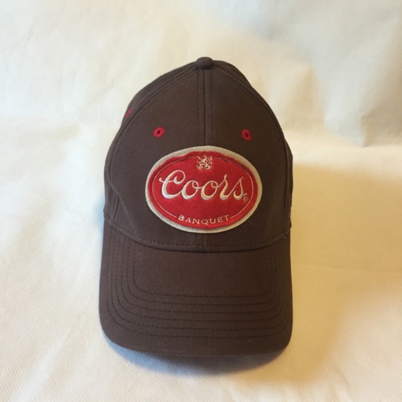 Miller Coors Accessories Coors Banquet Hat Retro Patch Brown And